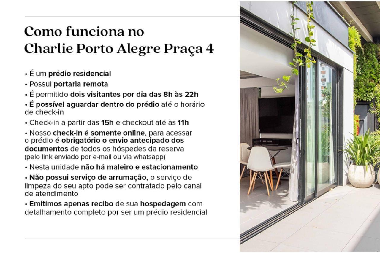 Charlie Porto Alegre Praca 4公寓 外观 照片